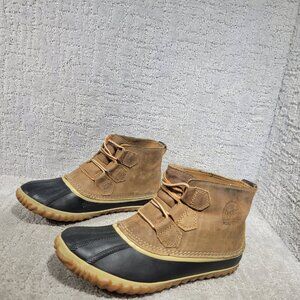 Sorel Women's Out N About Women's Size US 7.5 Leather Waterproof Duck Boots